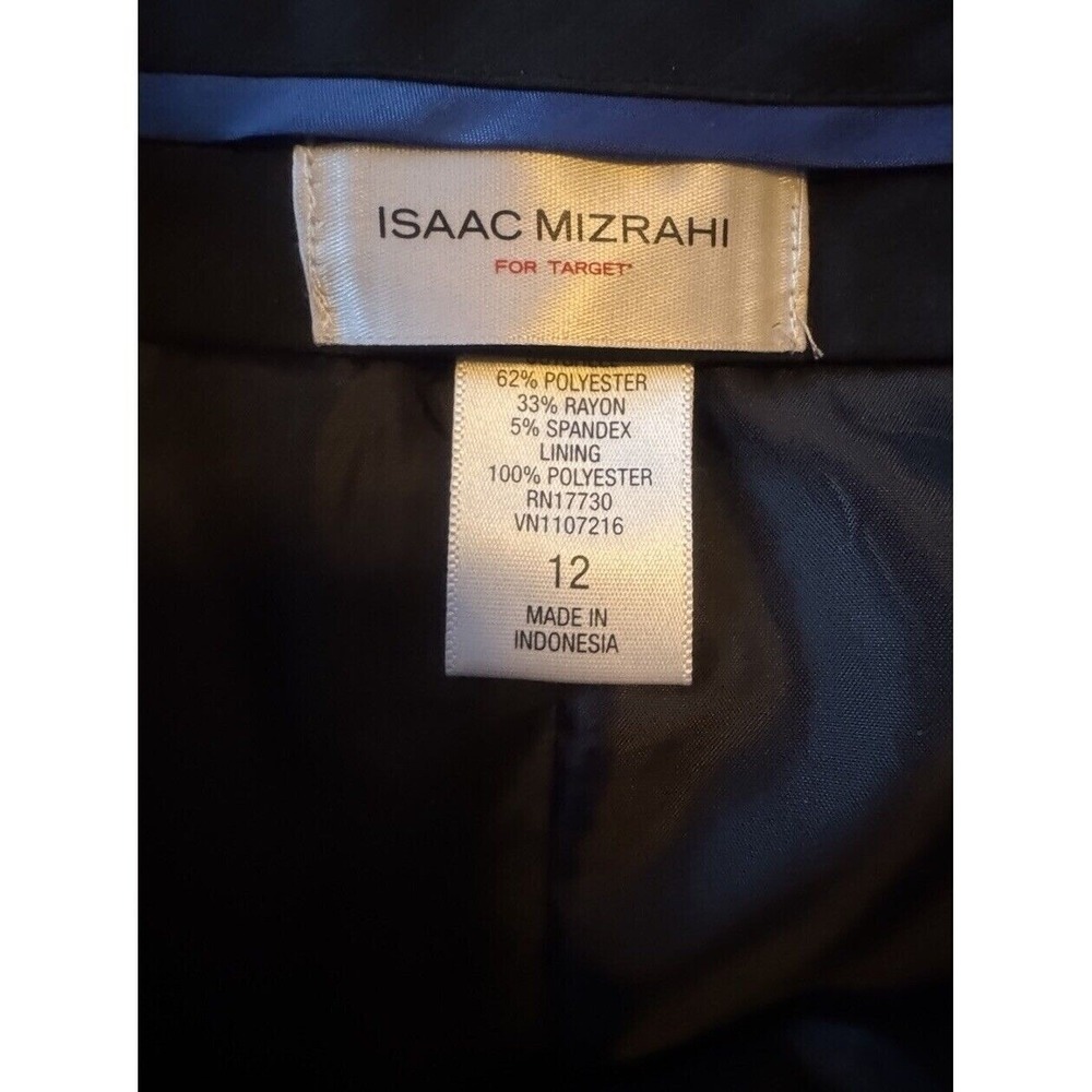 Isaac Mizrahi Pinstripe‎ Career Pencil Skirt Size 12 - fits like size 10 - Picture 3 of 8